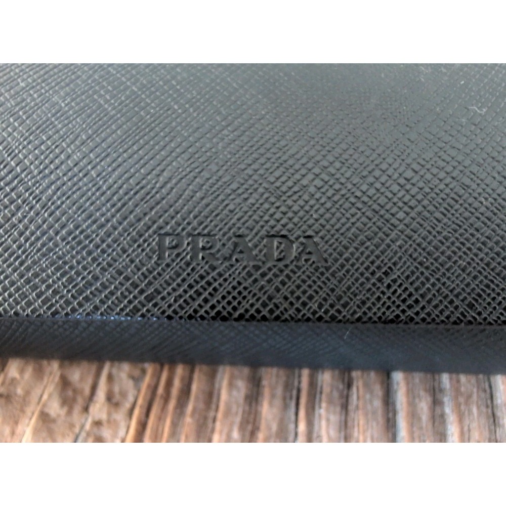 Prada Sunglasses Eyeglasses Case Back Hard Shell Magnetic Clasp 6" - Picture 2 of 11